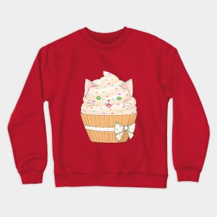 Cupcake cat Crewneck Sweatshirt